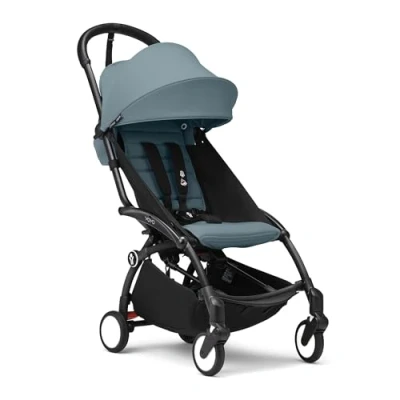Immagine di Stokke YOYO Black Frame with 6+ Color Pack (Aqua)
