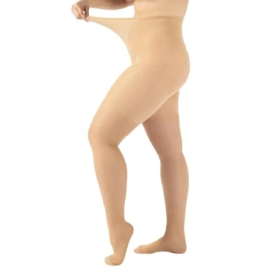 Immagine di Calzitaly Sheer PLUS SIZE Tights 20 DEN Collant, Donna, Taglia: 4XL, Nude