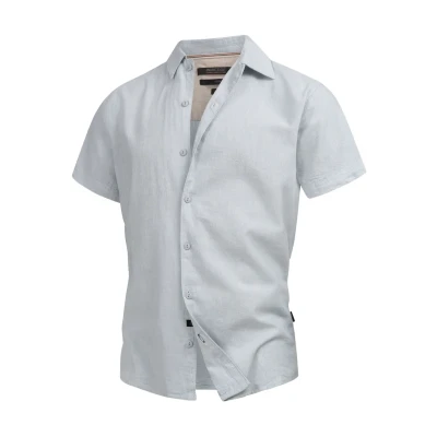 Immagine di Indicode Jeans Kurzarm Ingiulionus Camicia, Uomo, Taglia: Medium, Sky way