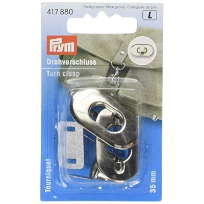 Immagine di Prym Gira Le Mani per Borse, d&#039;Argento, Taglia Unica