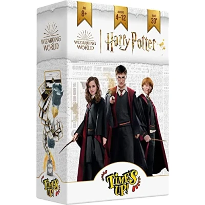 Immagine di Riposo Produzione, Time&#039;s Up! Harry Potter (versione grande formato), gioco da tavolo, d&#039;atmosfera, a partire 8 anni, 4 12 giocatori, 30 min