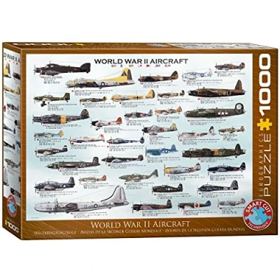 Immagine di EuroGraphics Avioane Puzzle, Multicolore, 6000 0075