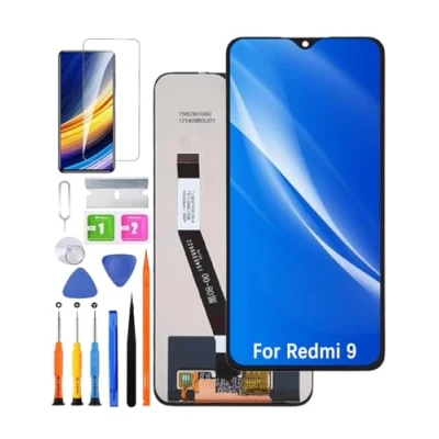 Immagine di HLYGZX Display originale di ricambio per schermo LCD Xiaomi Redmi 9, M2004J19G M2004J19C Touch Digitizer Assembly Kit parti riparazione