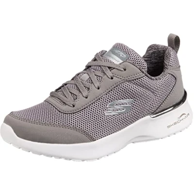 Immagine di Skechers Skech air Dynamight Fast Brake, Scarpe da ginnastica basse Donna, Grigio, 40 EU