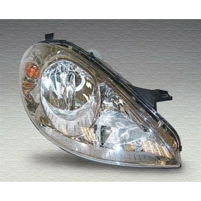 Immagine di MAGNETI MARELLI 710301197201 fari Sx PY21W, W5W, H7/H7 Alogeno con lampeggiatore per veicolo circolazione Dx senza motore regolazione assetto