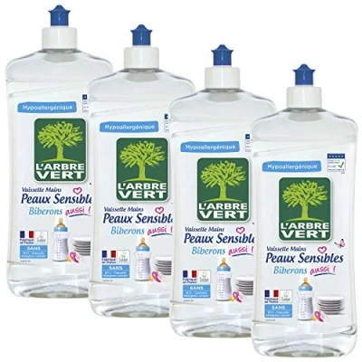 Immagine di L&#039;Arbre Vert 28257, Liquido in Lavastoviglie, 750 ml, Lotto di 4