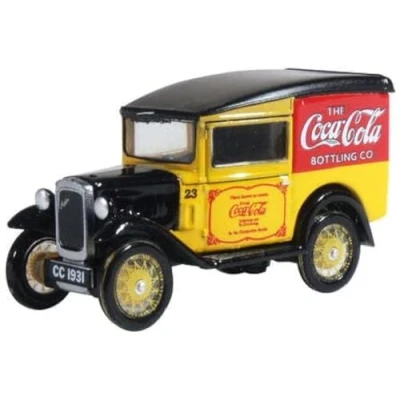 Immagine di Oxford Diecast 76ASV006CC Austin 7 Van Coca Cola