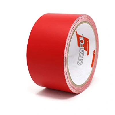 Immagine di 10m Strisce adhesive decorative opaco per auto moto barca e modellismo in vari colori autoadesive Lunghezza (30mm, Rosso opaco)