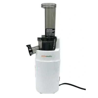 Immagine di Zuminstant Compact Spremiagrumi elettrico (Slow Juicer): spremuto a freddo, ricco di sostanze nutritive, frullatore senza schiuma, risparmio spazio, elegante e versatile per frutta verdura