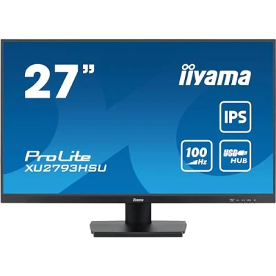 Immagine di Iiyama XU2793HSU B6 Monitor LED ERP E (A G) 68.6 cm (27 pollici) 1920 x 1080 Pixel 16:9 1 ms HDMI ™, DisplayPort, Cuffie (jack da 3,5 mm), USB 2.0 IPS