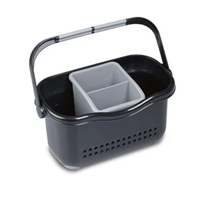 Immagine di Addis Sink Caddy Portaoggetti da lavabo Black Grey