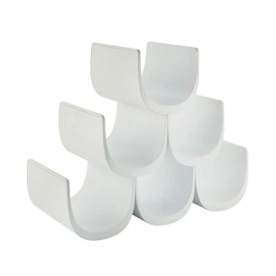 Immagine di Alessi Wine rack Noè GIA13 W White 6 bottles by Giulio Lacchetti