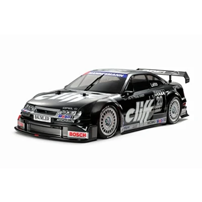 Immagine di Tamiya Opel Calibra V6 Cliff Nero Brushed 1:10 Automodello Elettrica Auto da corsa 4WD In kit costruire