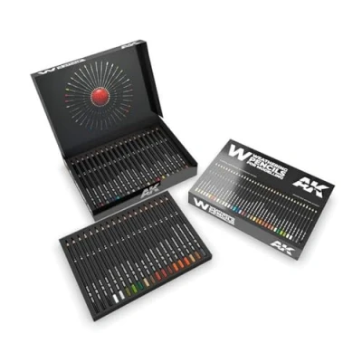 Immagine di Ak interactive weathering pencils: deluxe edition box