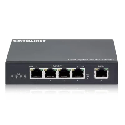 Immagine di Intellinet 561617 Estensore PoE 10 / 100 1000 MBit/s IEEE 802.3af (12.95 W), 802.3at (25.5 802.3bt