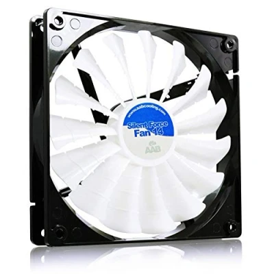 Immagine di AABCOOLING Silent Force Fan 14 Una Silenziosa e Molto Efficiente 140mm Ventola PC, Raffreddamento per Computer, Ventilatore 12V, Aspirazione, 14cm, 3 Pin Cooling Fan, 100m3/h 8,6 Db (A)