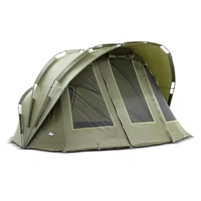Immagine di tenda da pesca Lucx® Bobcat per 2 persone, a cupola carpe, campeggio