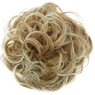 Immagine di CAISHA Elastico Per Capelli XXL Ispessimento Dei Voluminoso Resistente Al Calore Biondo Mix G7E