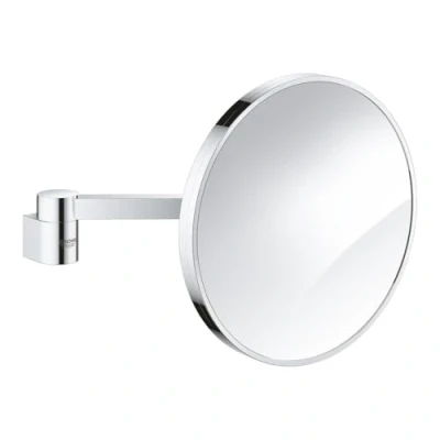 Immagine di Grohe 41077000 Selection Specchio Ingranditore, Vetro e Metallo, Cromo, Large