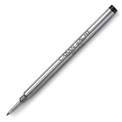 Immagine di Caran d Ache 8228.009 Fine Nero 1 pezzo(i) Ricarica per penna (nero, sottile, argento,