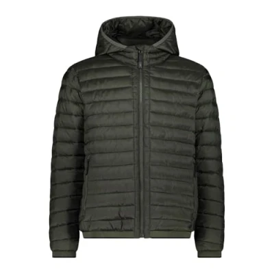 Immagine di CMP Giacca da uomo in nylon con cappuccio fisso, Forest, 56