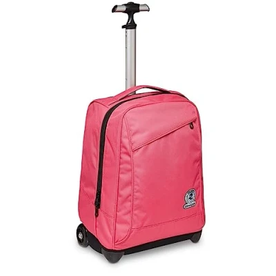 Immagine di Invicta Trolley Scuola Benin, Rosa, 2 in 1, Doppio Uso, Zaino con Carrello Fisso e Crossover System, Maxi Capienza, Zaini Trolley, Viaggio, Bambine Ragazze