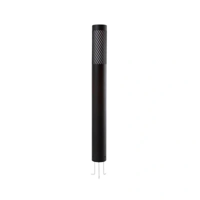 Immagine di Lampione Lindby Lurinda, nero, alluminio, Ø 10,5 cm