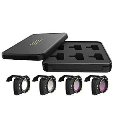 Immagine di Fututech Kit filtro MCUV CPL ND4 ND8, lente per DJI Mini 4K SE Mavic 2, protezione lenti, accessorio Drone impermeabile anti graffio (MCUV*1 *1 ND4*1 ND8*1)