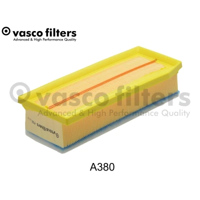 Immagine di DAVID VASCO A380 filtro aria 79 124 274 rettangolare Cartuccia con prefiltro DACIA: Duster SUV, SANDERO 2, II, RENAULT: Clio 4, Captur