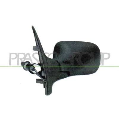 Immagine di Specchio retrovisore esterno Prasco FT1327114 Sx nero manuale regolabile dall&#039;interno, Regolazione:comando cavo flessibile, piano