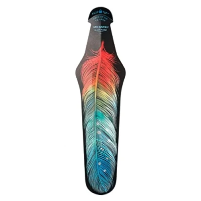Immagine di ASS SAVERS ASR 1 Parafango Regolare, 100 x 380 mm, Motivo: Piume Tropicali, Multicolore
