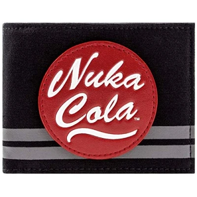 Immagine di Fallout Nuka Cola Thirst Zapper Vault Boy Thumbs Up Portafoglio/Portamonete Bi Fold Porta Carte d&#039;Identità &amp; Carte, Nero