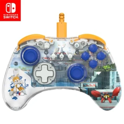 Immagine di PDP REALMz Wired LED Light up Pro Controller: Tails For Nintendo Switch &amp; OLED Model