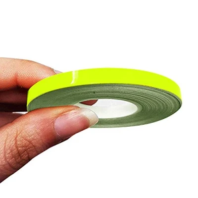 Immagine di 4R Quattroerre.it 10474 Trim Stripes Strisce Adesive per Auto, Giallo Fluo, 5 mm x 10 mt