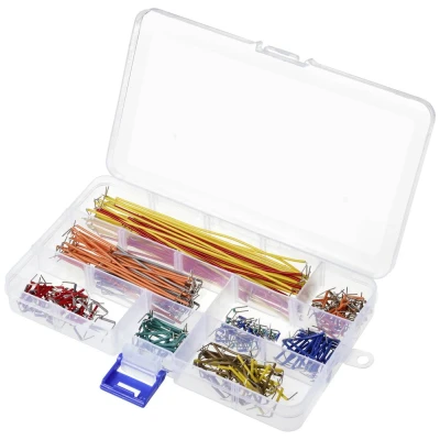 Immagine di TRU COMPONENTS Kit cavi ponticelli flessibili jumper (L x L A) 172 100 22 mm 350 pz.