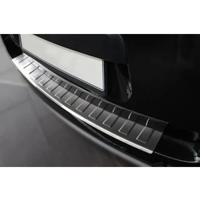 Immagine di Recambo Protezione per paraurti in Acciaio Inox Opaco, Compatibile con Dacia Duster I 2010 2017 smussatura qualità Premium