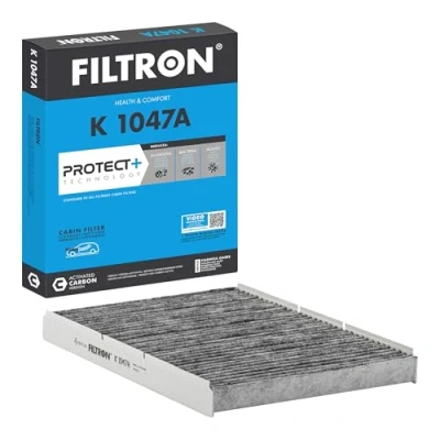 Immagine di FILTRON K 1047A Filtro abitacolo al carbone attivo 283 206 30 VOLKSWAGEN: Golf 4, Passat B5 GP Variant, Polo III Hatchback, AUDI: A3 Hatchback