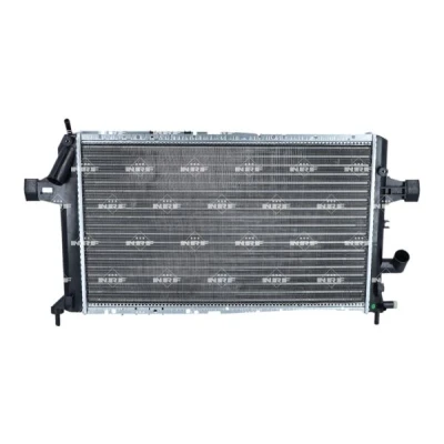 Immagine di NRF 506616A Radiatore motore Alluminio 600 366 42 Alette di raffreddamento montate meccanicamente OPEL: Zafira B, Astra H Caravan, G Caravan