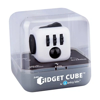 Immagine di Zuru/antsy labs Originale Dice Fidget Cube, Colore Bianco, s, 34553