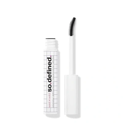 Immagine di Wet n Wild Mega So Defined Volumizing + Defining Mascara, Mascara Volumizzante e Definente, Arricchito con Olio di Ricino per Ciglia Più Folte Spesse, Senza Grumi, Nero