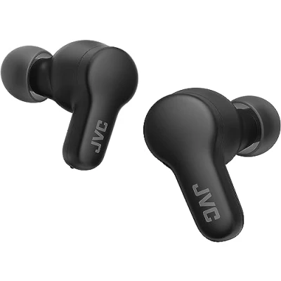 Immagine di JVC, Cuffie Bluetooth True Wireless HA Z77T, 5.3, Resistenti agli Schizzi, Design Ergonomico, con Batteria Fino a 24 ore, Ricarica Rapida, 3 Sound Mode Disponibili, Black