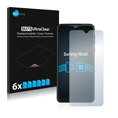 Immagine di savvies (6 Pezzi Pellicola Protettiva per Motorola Moto One Macro Protezione Schermo Trasparente
