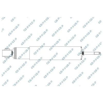 Immagine di GSP 32470060 Ammortizzatore Assale posteriore A pressione del gas doppio tubo telescopico KIA: Carens IV (RP) 1.7 CRDi, 2.0 GDi