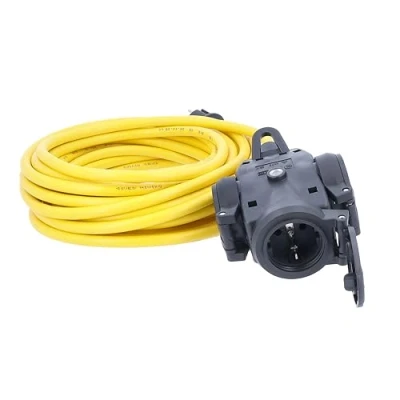 Immagine di AS Schwabe 60343 Alimentazione Prolunga 16 A Giallo 15.00 m AT N07V3V3 F 3G 2,5 mm²