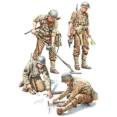 Immagine di MiniArt MIN35251 1:35 US Rilevatori di miniera Kit modello in scala, Colore modellato