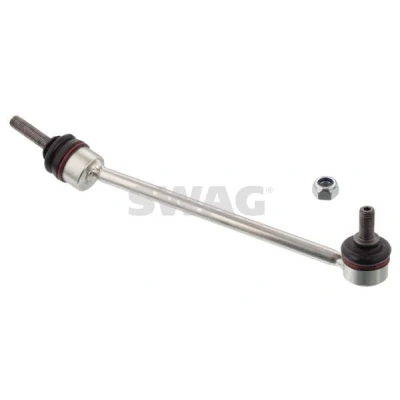 Immagine di SWAG 10 6869 Bielletta barra stabilizzatrice Assale anteriore Dx 260,3 M12 x 1,5 con dado autobloccante, senza perno conico Acciaio