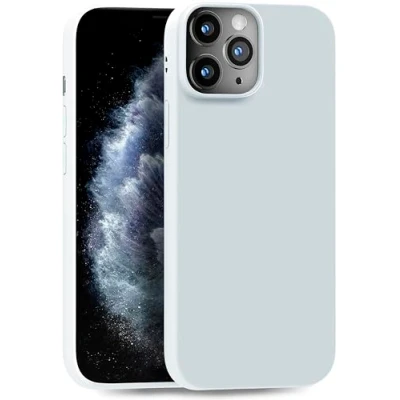Immagine di MyGadget Cover per iPhone 11 Pro Max Custodia Protettiva in Silicone Morbido Case TPU Flessibile Ultra Protezione Antiurto &amp; Antigraffio Biancoa