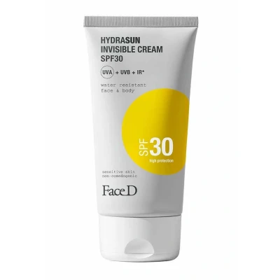 Immagine di Face D HYDRASUN INVISIBLE Cream SPF30 Crema solare, Taglia: 150 ml,