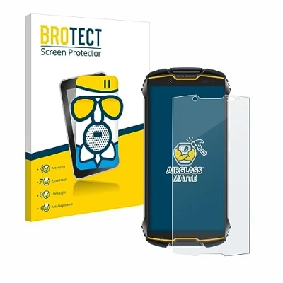Immagine di brotect Pellicola Vetro Opaca per Cubot King Kong Mini 2 Protezione Schermo [Anti Riflesso, Durezza 9H]