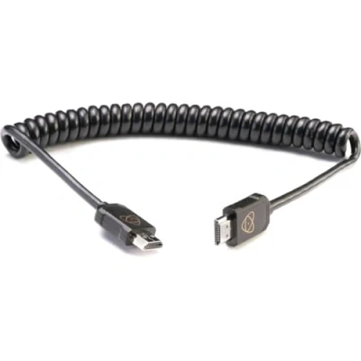 Immagine di Atomos 4 K60 C6 cavo HDMI Full 40 cm, Cast Connector (80 cm Extended) Nero